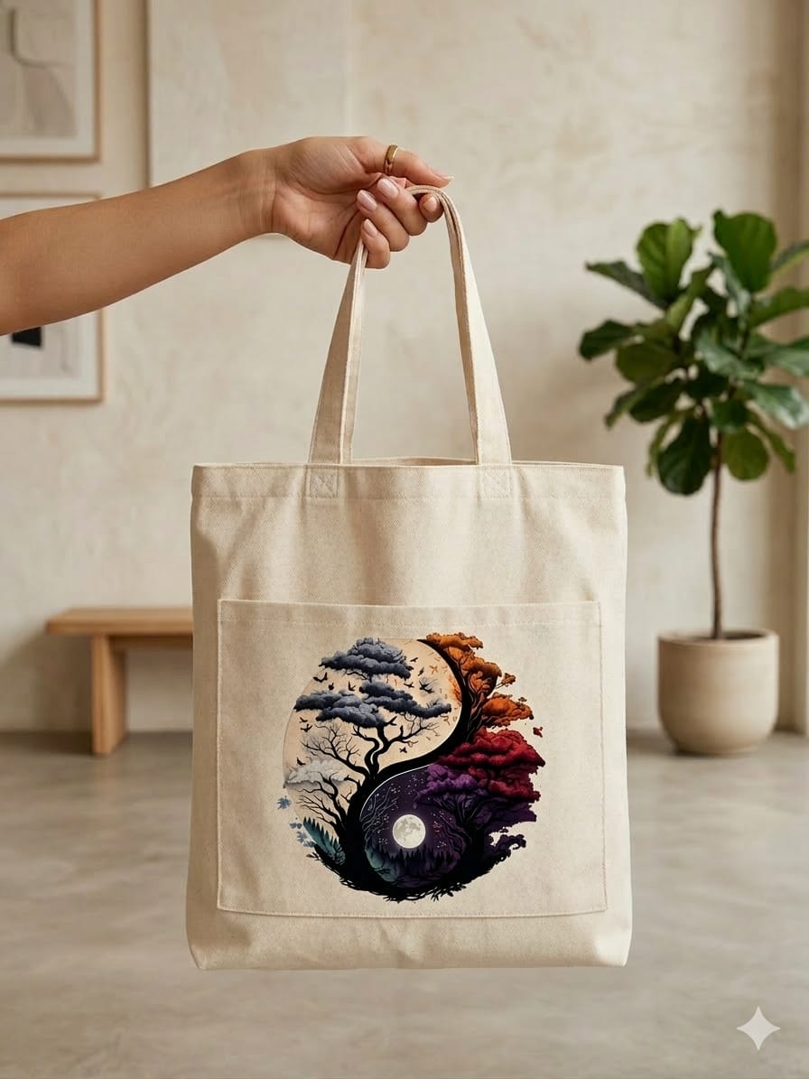 Sky Forest Tote Bag — Cosmic VOCS